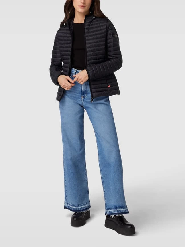 Frieda & Freddies Steppjacke Mit Label-Details - Schwarz 3 Frieda & Freddies Steppjacke Mit Label-Details - Schwarz