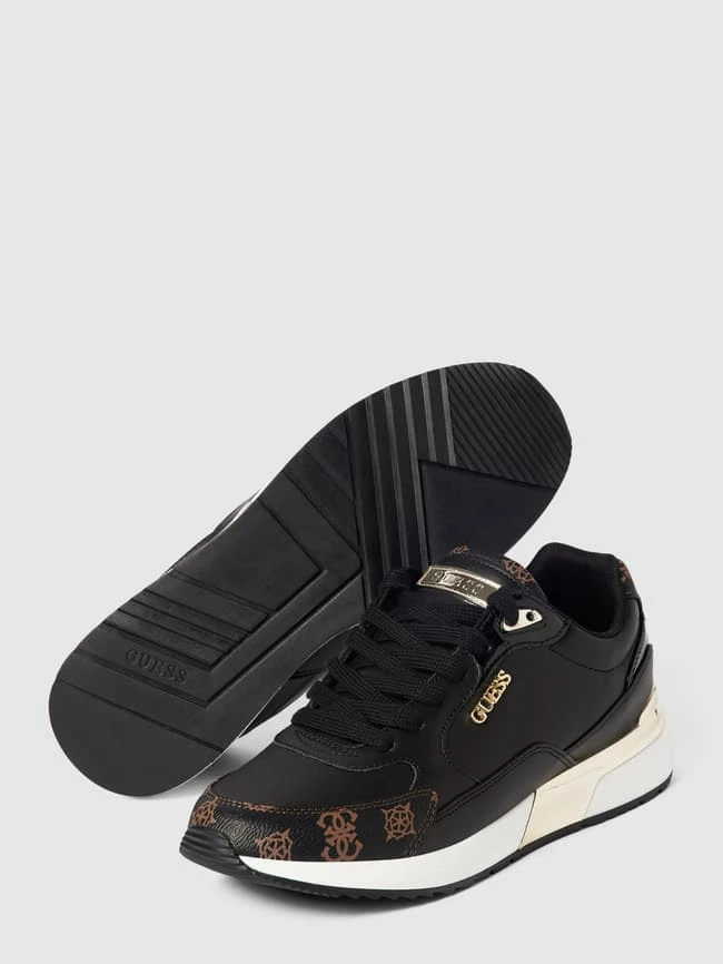 Guess Sneaker Mit Label-Print Modell 'MOXEA' - Schwarz 7 Guess Sneaker Mit Label-Print Modell 'MOXEA' - Schwarz – Bild 5