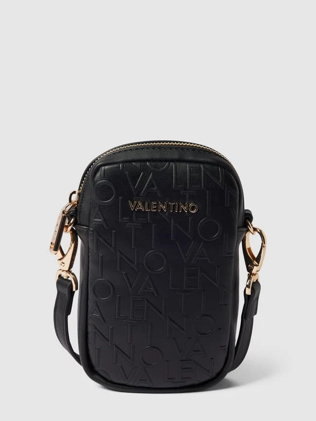 VALENTINO BAGS Handytasche Mit Allover-Logo Modell 'RELAX' - Schwarz 3 VALENTINO BAGS Handytasche Mit Allover-Logo Modell 'RELAX' - Schwarz