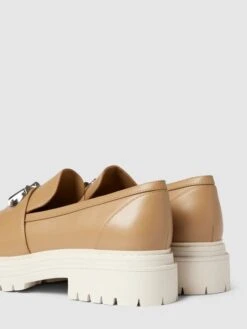 MICHAEL Michael Kors Penny-Loafer Mit Label-Applikation Modell 'PARKER LUG LOAFER' - Camel -Damenbekleidungsgeschäft 893ksj1k74o42da86t33ada760olcdi5akr3ckqd91b48jpl6d6l0i2jal54adi29l556h2f6kok4cpg9d3macpk71j3ccpm71gj6c9k6kq68eb1c8qm4dhjcpgj0phh6cqj8og