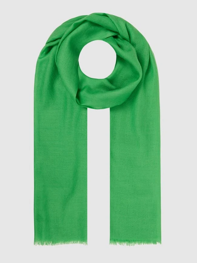 Fraas Schal Aus Wolle - Grün 3 Fraas Schal Aus Wolle - Grün