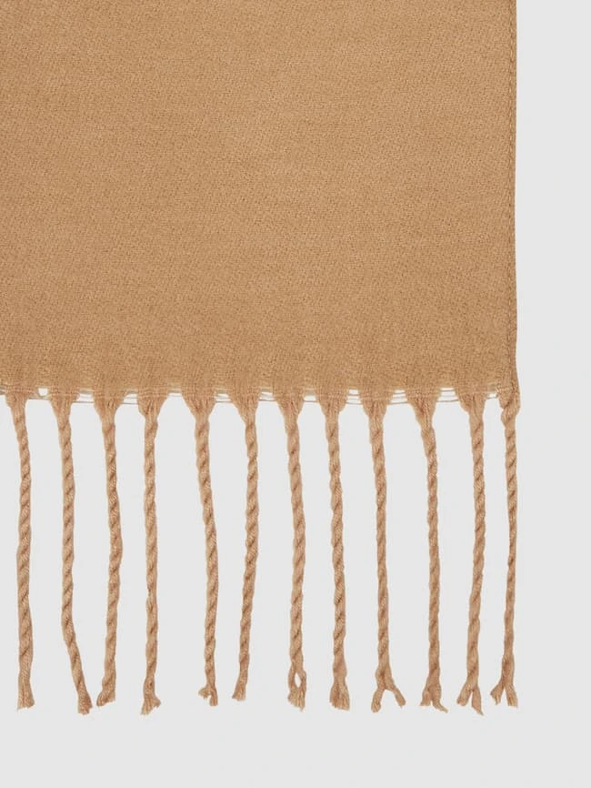 Kurt Beines Schal Mit Baumwoll-Anteil - Offwhite 4 Kurt Beines Schal Mit Baumwoll-Anteil - Offwhite – Bild 2