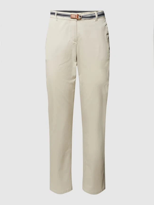 Christian Berg Woman Chino Mit Gürtel - Sand 4 Christian Berg Woman Chino Mit Gürtel - Sand – Bild 2