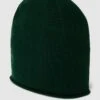 Christian Berg Woman Beanie Aus Kaschmir Mit Rollsaum - Dunkelgrün