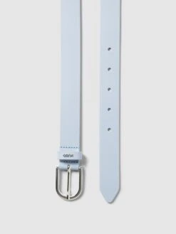 HUGO Gürtel Mit Label-Detail Modell 'Zoey' - Hellblau -Damenbekleidungsgeschäft 899k8j1i9h6k8lam60oj4j216gpl2i2474okue2ea1130hhn6t5kschi6d650cqj88sj0hpk75250l9n6h3mce9p68rm6c9o60o6ae9k6ks38ob571j3ap336sp38opo6cr3aco