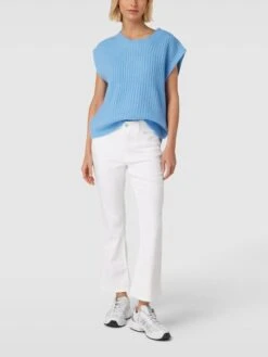 MAC High Waist Bootcut Jeans Mit Stretch-Anteil Modell DREAM KICK AUTHENTIC - Weiß