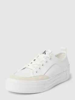 Calvin Klein Jeans Sneaker Mit Plateausohle Modell 'VULC' - Beige