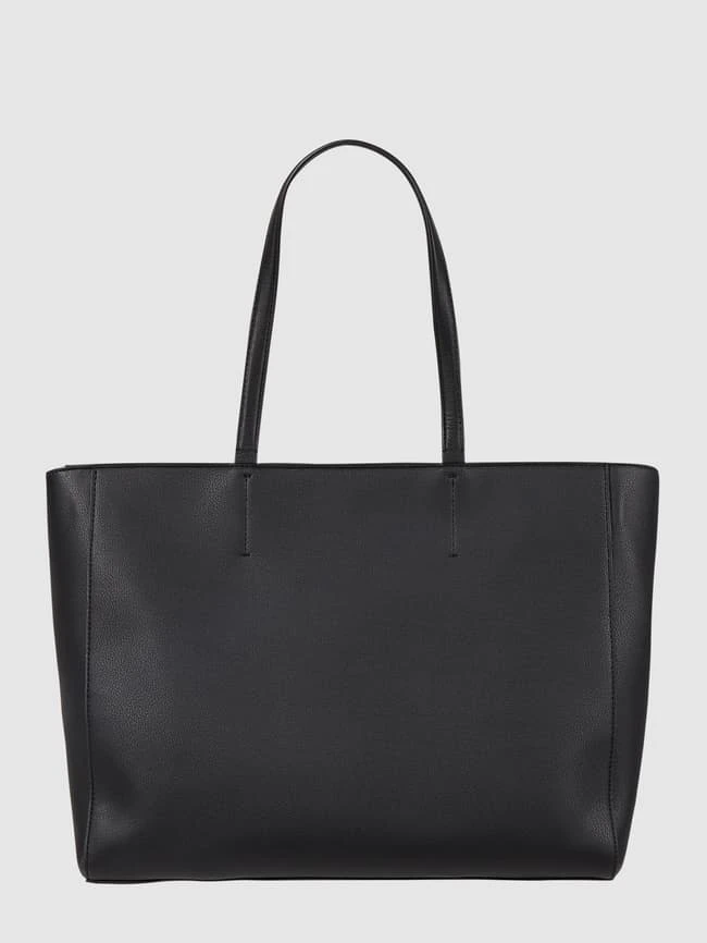 CK Calvin Klein Shopper Mit Label-Applikationen Modell 'MUST' - Schwarz 6 CK Calvin Klein Shopper Mit Label-Applikationen Modell 'MUST' - Schwarz – Bild 4