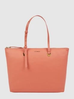 Coccinelle Shopper Aus Leder Modell 'Lea' - Rosé