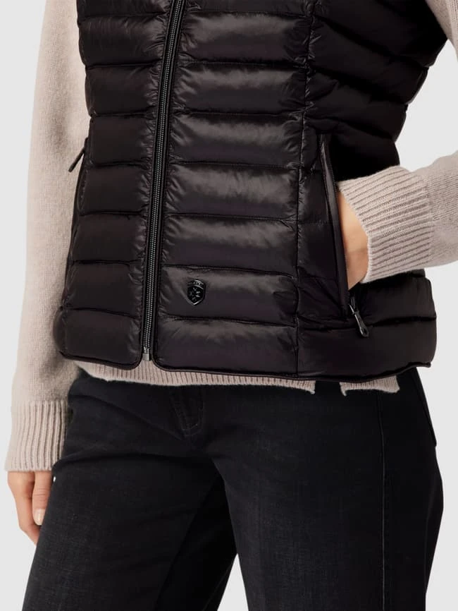 Wellensteyn Steppweste Mit Label-Applikation Modell 'Italy Vest' - Schwarz 5 Wellensteyn Steppweste Mit Label-Applikation Modell 'Italy Vest' - Schwarz – Bild 3