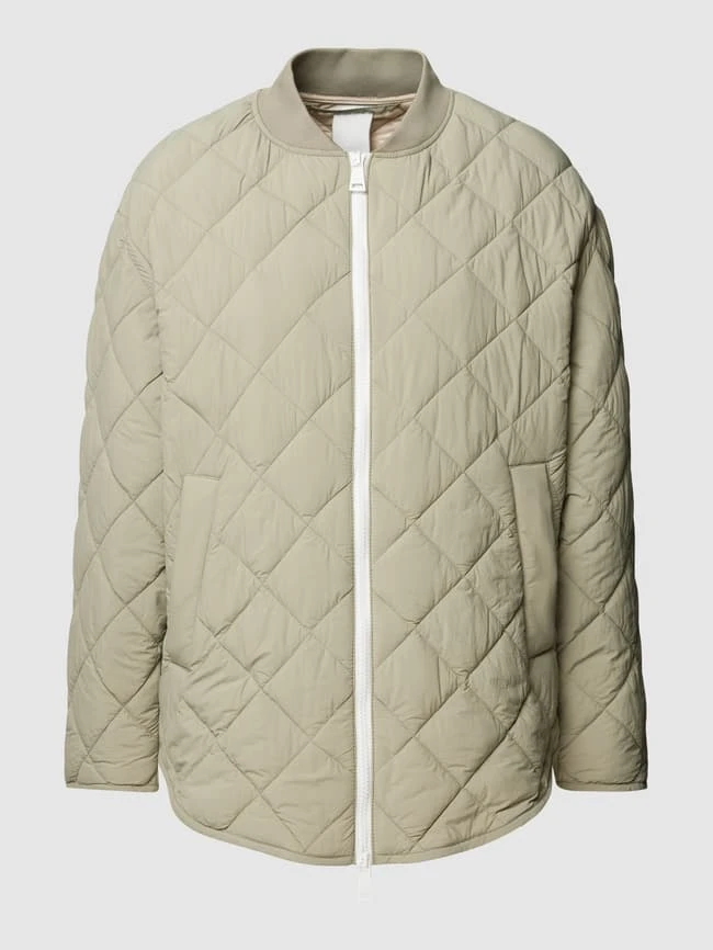 Fuchs Schmitt Steppjacke Mit Label-Detail - Khaki 4 Fuchs Schmitt Steppjacke Mit Label-Detail - Khaki – Bild 2