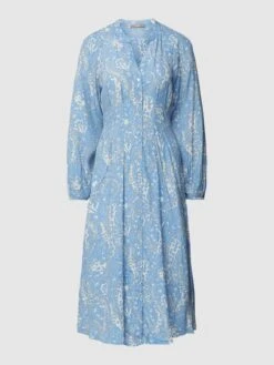 Jake*s Collection Midikleid Aus Viskose Mit Allover-Muster - Bleu -Damenbekleidungsgeschäft 8gok4gi97194ik228p530hpn64rjih2m94pj4hq66kp3ccih9l34qdah6l1kqh2k6tb5chi9ap8l0gi4a53jee9ncgr62phk69h64p9k68p34e9h70rjcoj66kpmachj60rm2p8