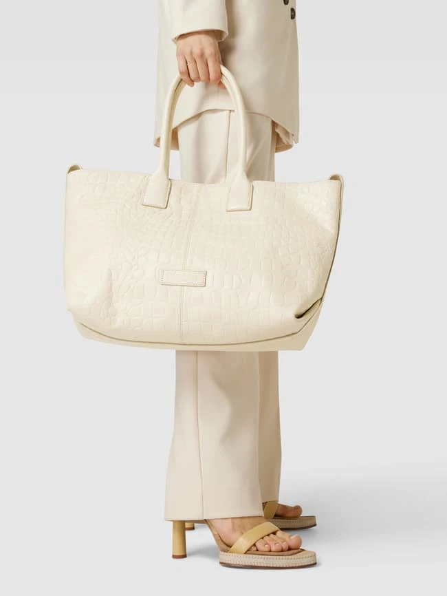 LIEBESKIND BERLIN Handtasche Mit Label-Details - Ecru 3 LIEBESKIND BERLIN Handtasche Mit Label-Details - Ecru