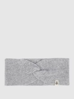 Roeckl Stirnband Aus Kaschmir - Hellgrau Meliert