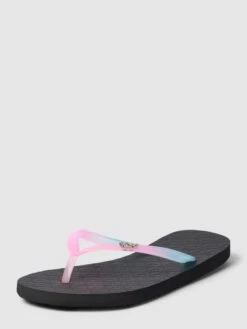 Roxy Zehentrenner Mit Label-Detail Modell 'VIVA GRADIENT' - Schwarz