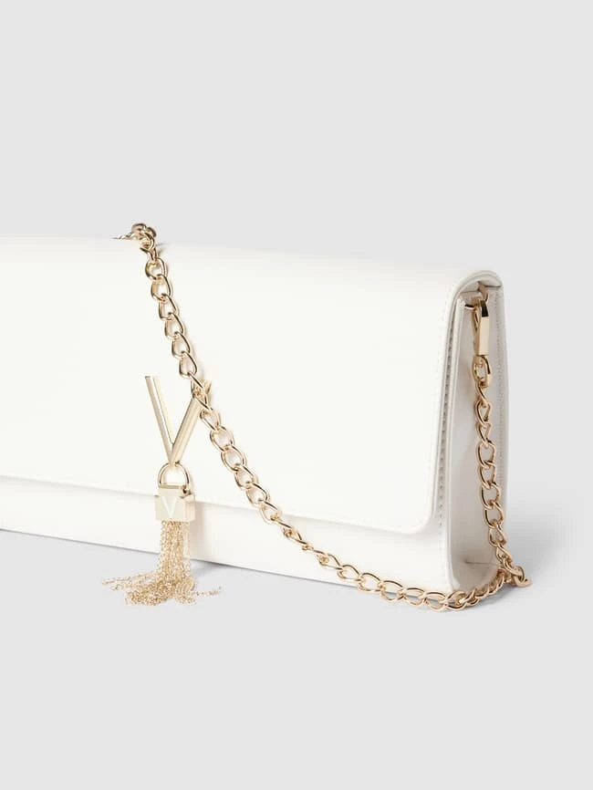 VALENTINO BAGS Clutch Mit Schulterriemen In Metallic Modell 'DIVINA' - Ecru 4 VALENTINO BAGS Clutch Mit Schulterriemen In Metallic Modell 'DIVINA' - Ecru – Bild 2
