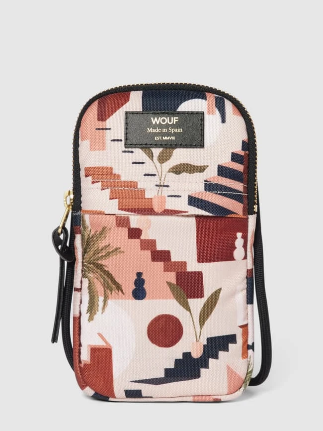 WOUF Handytasche Mit Label-Patch Modell 'Eden' - Sand 3 WOUF Handytasche Mit Label-Patch Modell 'Eden' - Sand