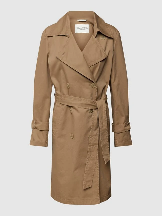 Marc O'Polo Trenchcoat Aus Reiner Bio-Baumwolle - Taupe 4 Marc O'Polo Trenchcoat Aus Reiner Bio-Baumwolle - Taupe – Bild 2
