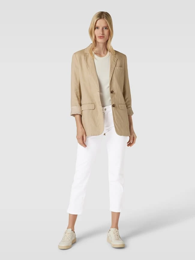 Cambio Jeans Mit Label-Patch Modell 'PIPER' - Weiß 3 Cambio Jeans Mit Label-Patch Modell 'PIPER' - Weiß