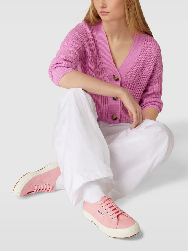 Superga Sneaker Mit Schnürverschluss Modell 'COTU' - Pink 3 Superga Sneaker Mit Schnürverschluss Modell 'COTU' - Pink