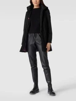 Wellensteyn Jacke Mit Label-Applikation Modell 'Westwind' - Schwarz