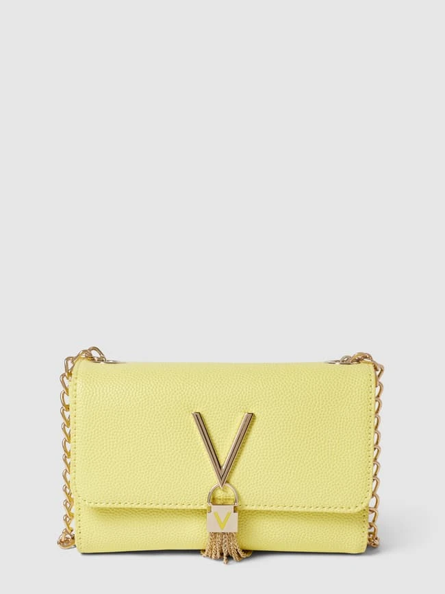VALENTINO BAGS Umhängetasche Mit Label-Details Modell 'DIVINA' - Hellgrün 3 VALENTINO BAGS Umhängetasche Mit Label-Details Modell 'DIVINA' - Hellgrün