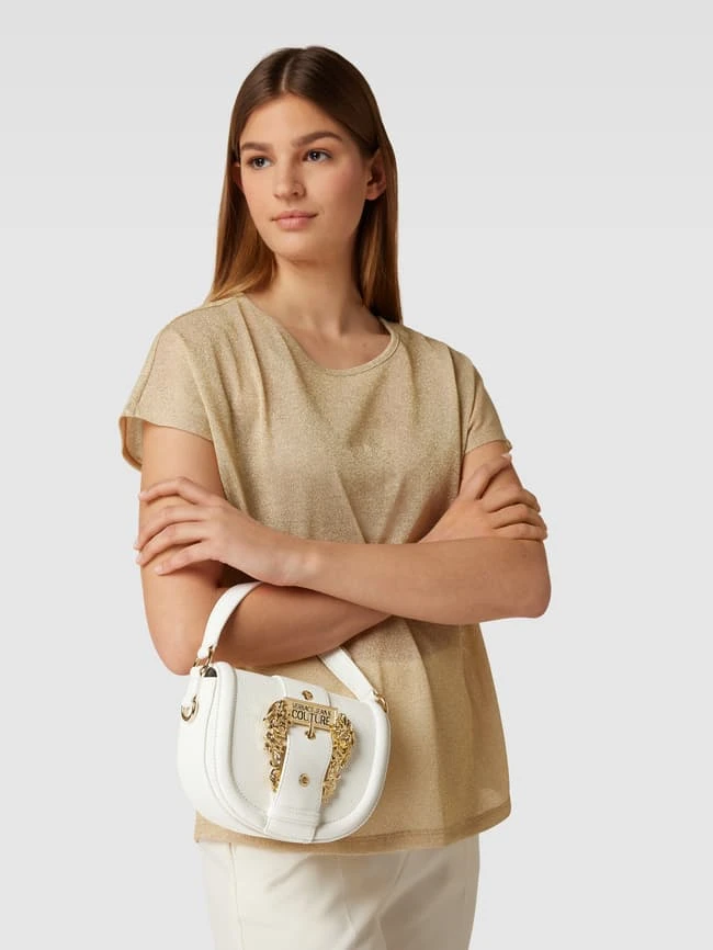 Versace Jeans Couture Saddle Bag Mit Label-Detail - Weiß 3 Versace Jeans Couture Saddle Bag Mit Label-Detail - Weiß