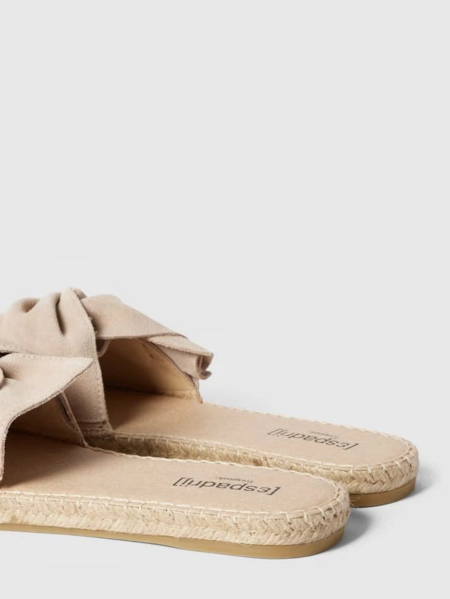 Espadrij Pantolette Mit Knoten-Detail - Beige 5 Espadrij Pantolette Mit Knoten-Detail - Beige – Bild 3