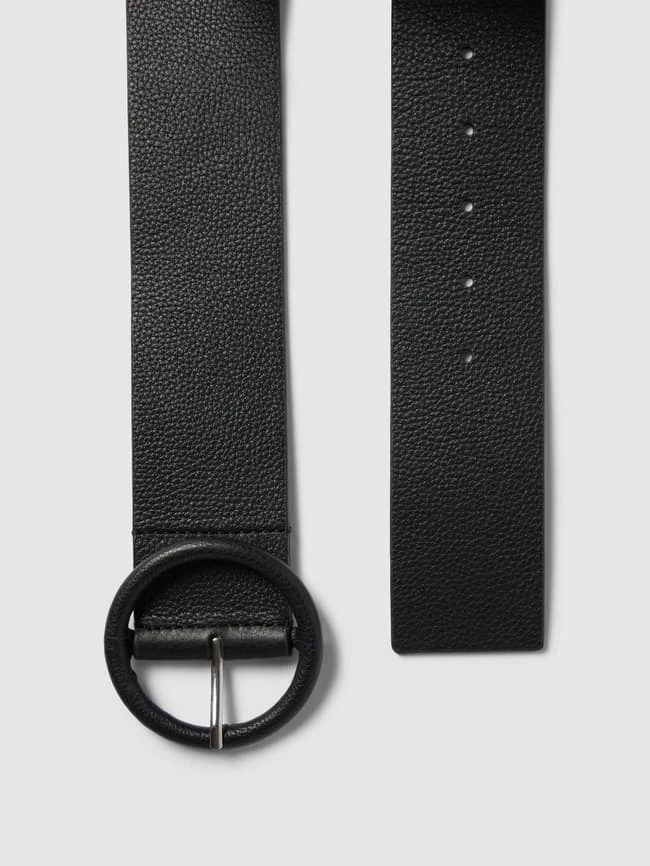 Esprit Gürtel Aus Büffelleder Mit Dornschließe Modell 'Prue' - Schwarz 5 Esprit Gürtel Aus Büffelleder Mit Dornschließe Modell 'Prue' - Schwarz – Bild 3