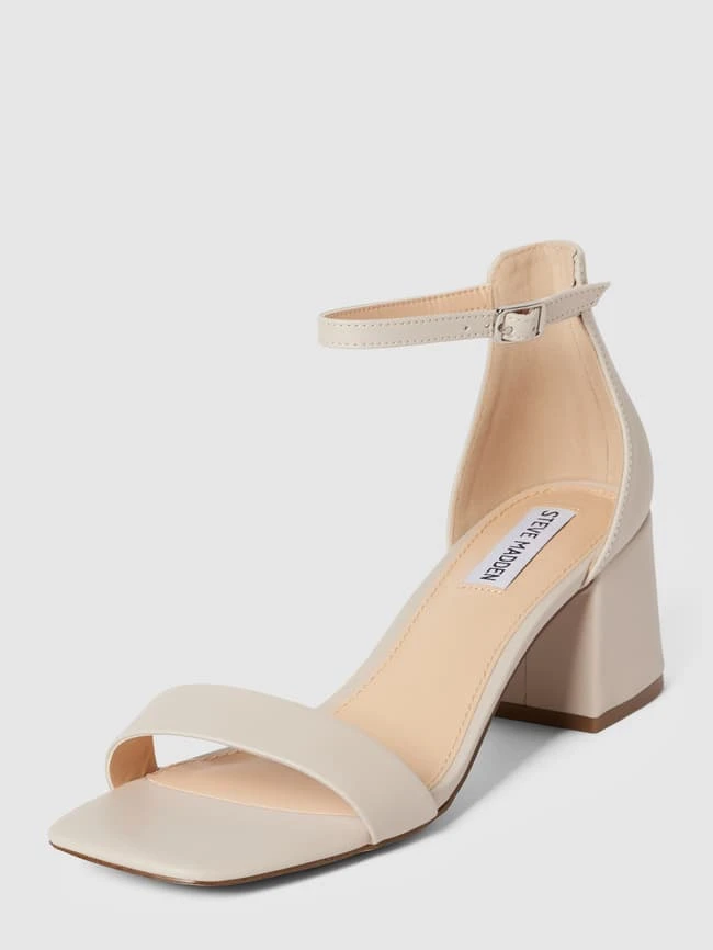 Steve Madden Sandalette Mit Blockabsatz - Sand 3 Steve Madden Sandalette Mit Blockabsatz - Sand