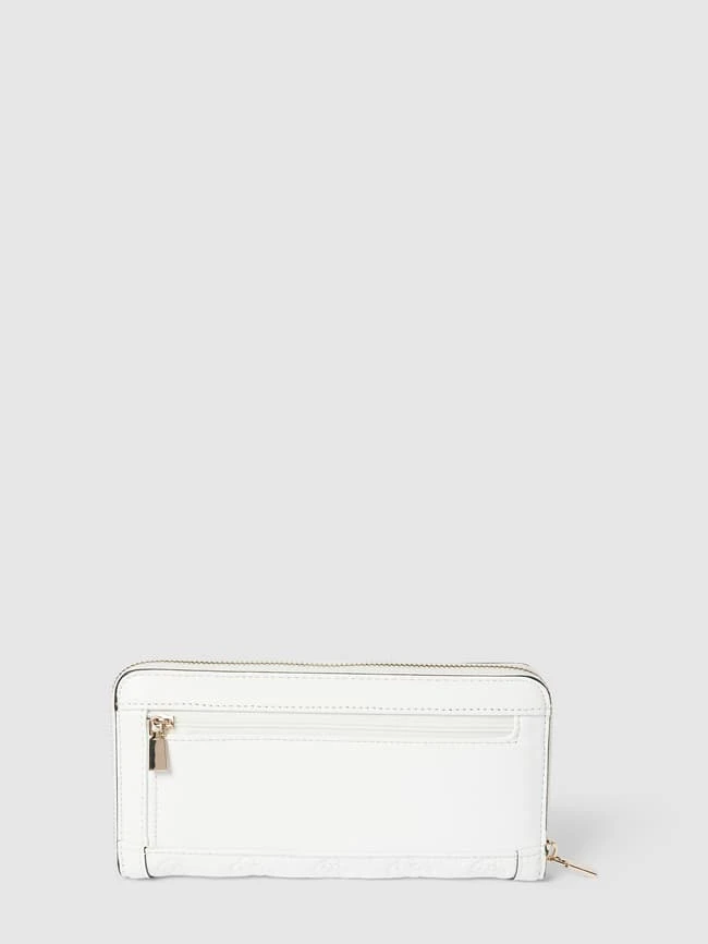 Guess Portemonnaie Mit Label-Details Modell 'ABEY' - Weiß 4 Guess Portemonnaie Mit Label-Details Modell 'ABEY' - Weiß – Bild 2