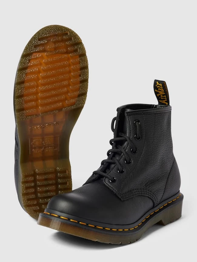 Dr. Martens Schnürboots Aus Echtem Leder Modell 'Eye' - Schwarz 6 Dr. Martens Schnürboots Aus Echtem Leder Modell 'Eye' - Schwarz – Bild 4