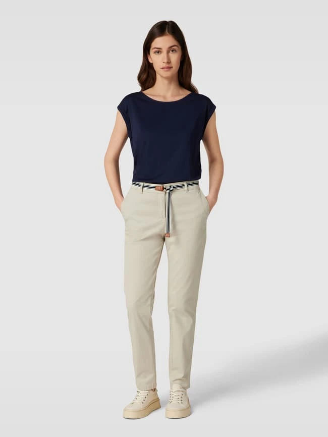 Christian Berg Woman Chino Mit Gürtel - Sand 3 Christian Berg Woman Chino Mit Gürtel - Sand