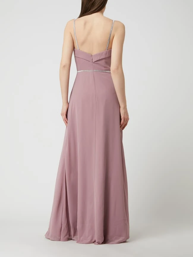 Luxuar Abendkleid Mit Ziersteinen - Rosa 6 Luxuar Abendkleid Mit Ziersteinen - Rosa – Bild 4