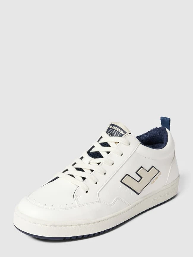 Flamingos Life Sneaker Mit Label-Details Modell 'Roland' - Marineblau 3 Flamingos Life Sneaker Mit Label-Details Modell 'Roland' - Marineblau