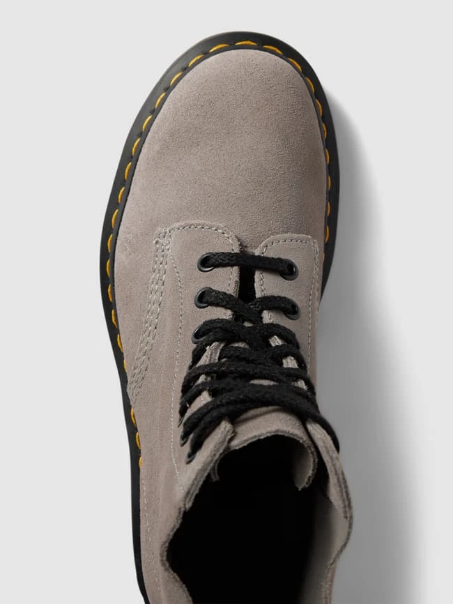 Dr. Martens Dr.Martens Schnürboots Aus Leder Modell '1460 Pascal' - Hellgrau 7 Dr. Martens Dr.Martens Schnürboots Aus Leder Modell '1460 Pascal' - Hellgrau – Bild 5