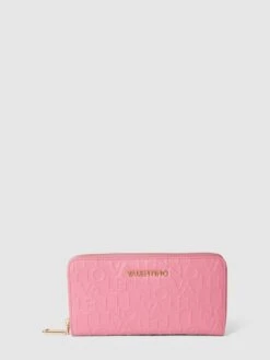 VALENTINO BAGS Portemonnaie Mit Label-Details Modell 'RELAX' - Pink