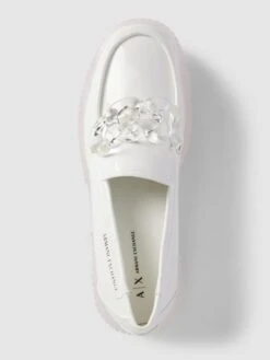 ARMANI EXCHANGE Penny-Loafer Mit Zier-Applikation - Weiß -Damenbekleidungsgeschäft 8p73ici9aoq4mh9l899lci1ja0qkali19osl0hag611kuha28993edpo9d7l4gq49124gd9i9pb3eiicap3jaopm60oj2e9l75i30ohk6or3ioj5ckq3iopkcph62cpgc4o3cog