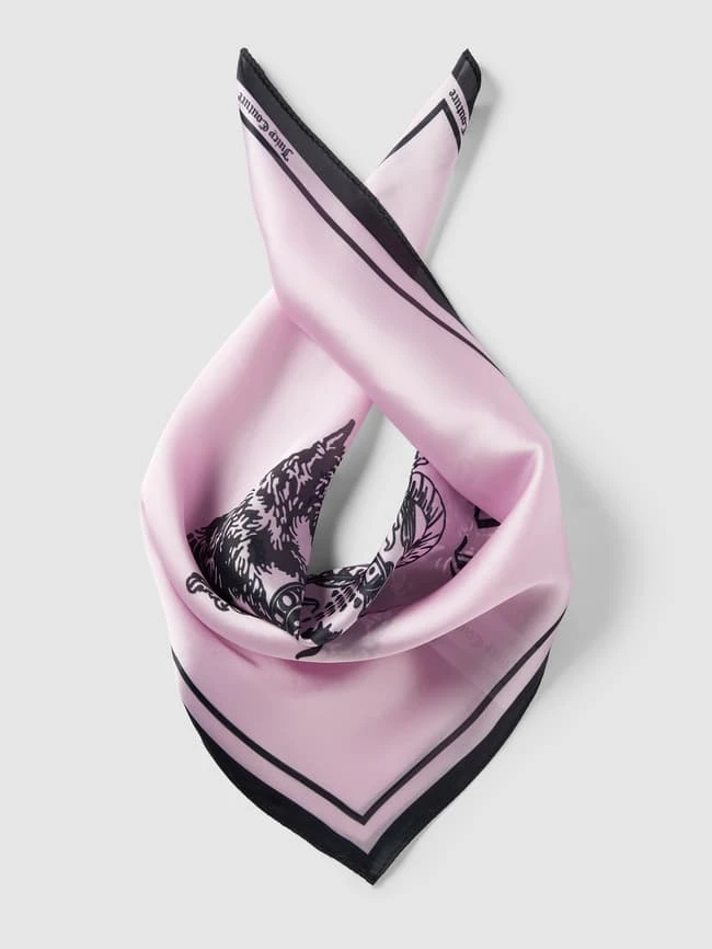 Juicy Couture Schal Mit Label-Print Modell 'HOLLYHOCK' - Hellrosa 4 Juicy Couture Schal Mit Label-Print Modell 'HOLLYHOCK' - Hellrosa – Bild 2