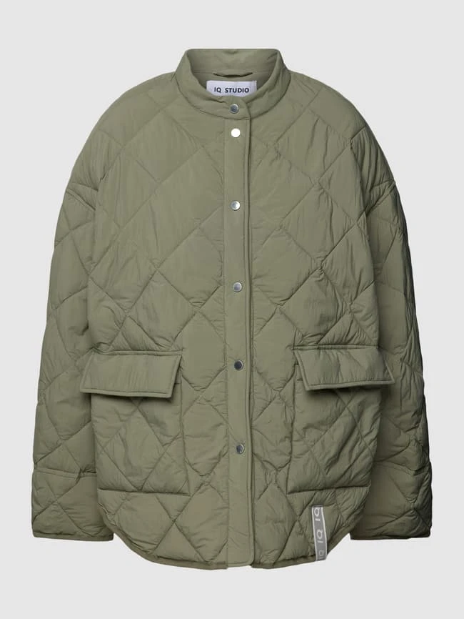 IQ Studio Steppjacke Mit Pattentaschen Modell 'BRUNA' - Khaki 4 IQ Studio Steppjacke Mit Pattentaschen Modell 'BRUNA' - Khaki – Bild 2