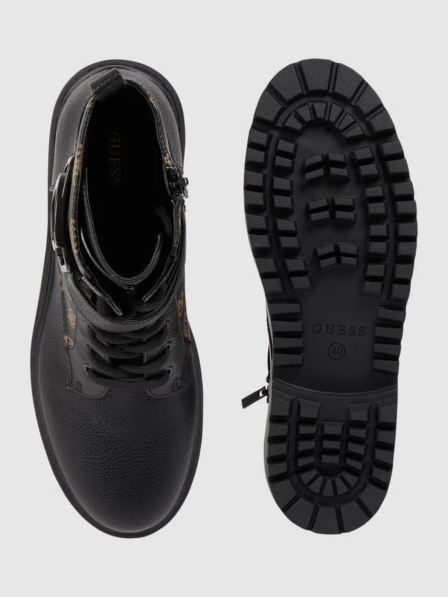 Guess Boots Mit Logo-Muster - Schwarz 6 Guess Boots Mit Logo-Muster - Schwarz – Bild 4
