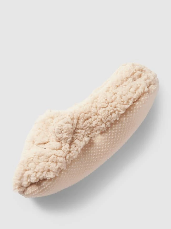 Jake*s Casual Hausschuhe In Teddyfell-Optik - Sand 3 Jake*s Casual Hausschuhe In Teddyfell-Optik - Sand
