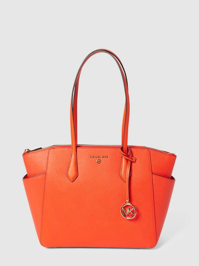 MICHAEL Michael Kors Tote Bag Aus Echtem Leder Modell 'MARILYN' - Koralle 4 MICHAEL Michael Kors Tote Bag Aus Echtem Leder Modell 'MARILYN' - Koralle – Bild 2