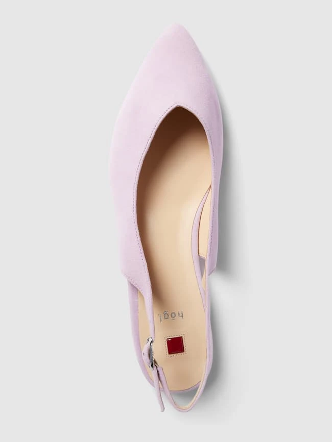 HÖGL Högl Ballerinas Mit Dornschließe Modell 'Slingback' - Flieder 6 HÖGL Högl Ballerinas Mit Dornschließe Modell 'Slingback' - Flieder – Bild 4