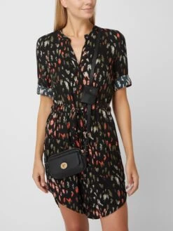 Esprit Crossbody Bag In Leder-Optik - Schwarz