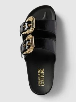 Versace Jeans Couture Sandalen Mit Plateau-Sohle Modell 'ARIZONA' - Schwarz -Damenbekleidungsgeschäft 951j0c2ja94jgdi7a9138iii8p638k2l896kuhai9t7jch26998k4jq9a5a52khh69956h2c9laj2hqc6l3mad316dij6d1p6ko3idhkc5im2eb270sj6d3675h38d1hc9j30p8