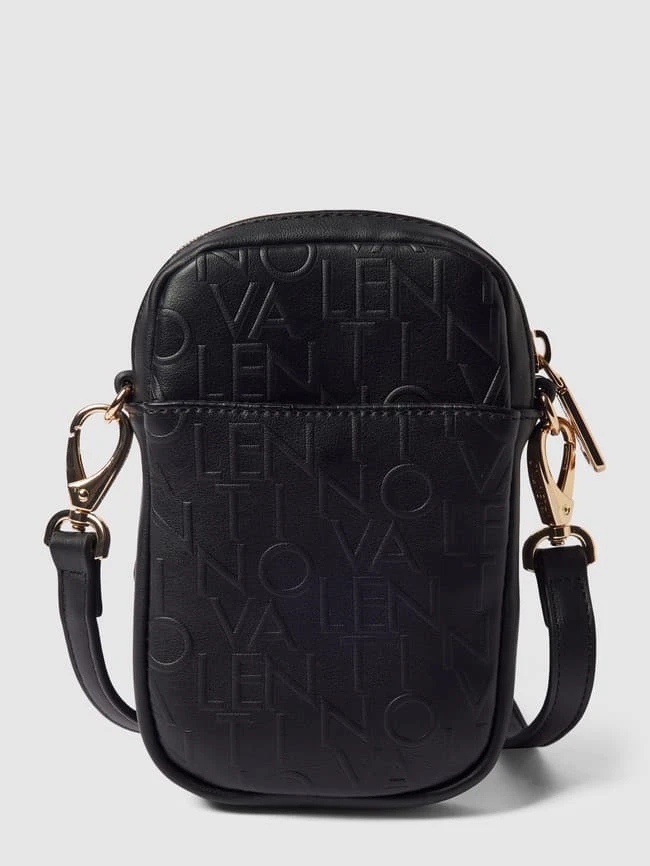 VALENTINO BAGS Handytasche Mit Allover-Logo Modell 'RELAX' - Schwarz 4 VALENTINO BAGS Handytasche Mit Allover-Logo Modell 'RELAX' - Schwarz – Bild 2