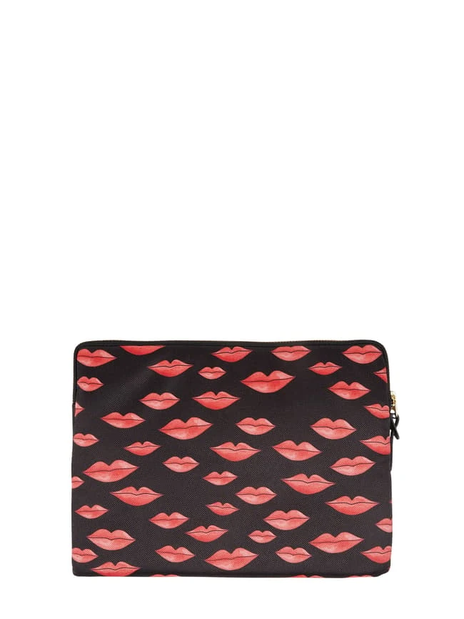 WOUF Tablettasche Mit Herzmuster Modell 'Beso'- Wasserabweisend - Schwarz 6 WOUF Tablettasche Mit Herzmuster Modell 'Beso'- Wasserabweisend - Schwarz – Bild 4