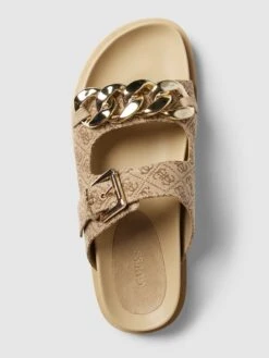 Guess Pantoletten Mit Zierkette Modell 'FATEMA' - Hellbraun -Damenbekleidungsgeschäft 954k2ja8aos4akag61a56gq3ago4cl2i6l132dik7114qjih8ss4aji49ha54jah9sqk4ci38os48kqh8h3j8e9j64r3gpj6coo62o9kcorjgohoc8o62p1g6or64o9i60rm2dg