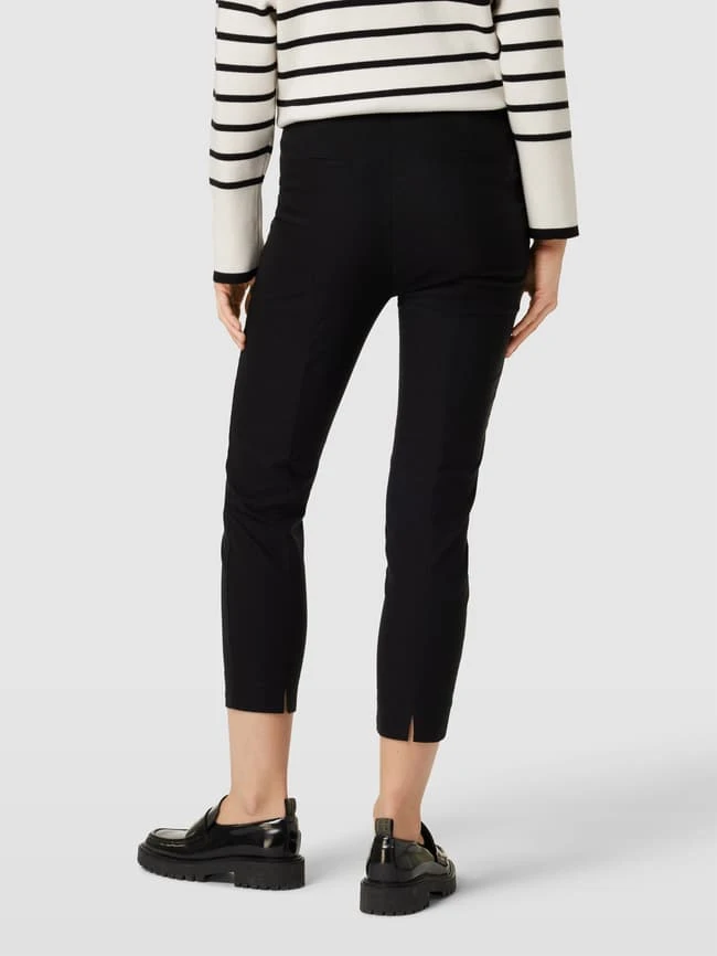Christian Berg Woman Hose Mit Angedeuteten Gesäßtaschen - Schwarz 7 Christian Berg Woman Hose Mit Angedeuteten Gesäßtaschen - Schwarz – Bild 5